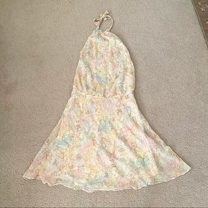 DVF 100% Silk Floral Halter